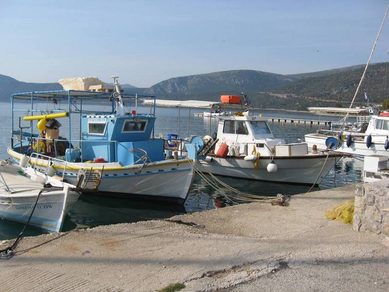 Port Korfos na Półwyspie Peloponez