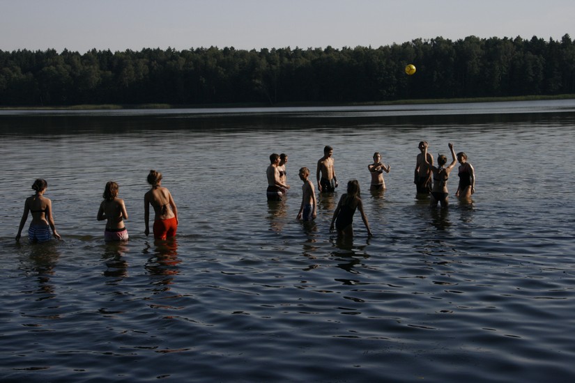 Poranna zaprawa - kąpiel