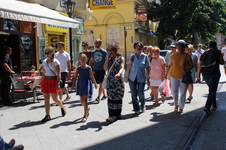 W trakcie zwiedzania Budapesztu