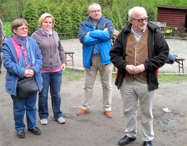 Od lewej: Jolanta Balon, Katarzyna Hrynkiewicz, Andrzej Gaczorek, Jarosław Balon