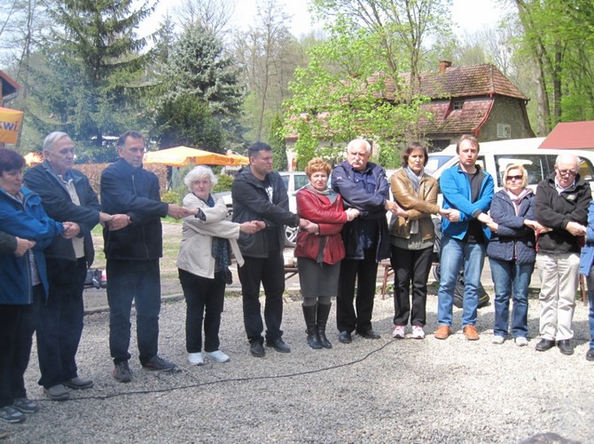 Zakończenie części „śpiewanej” w kręgu