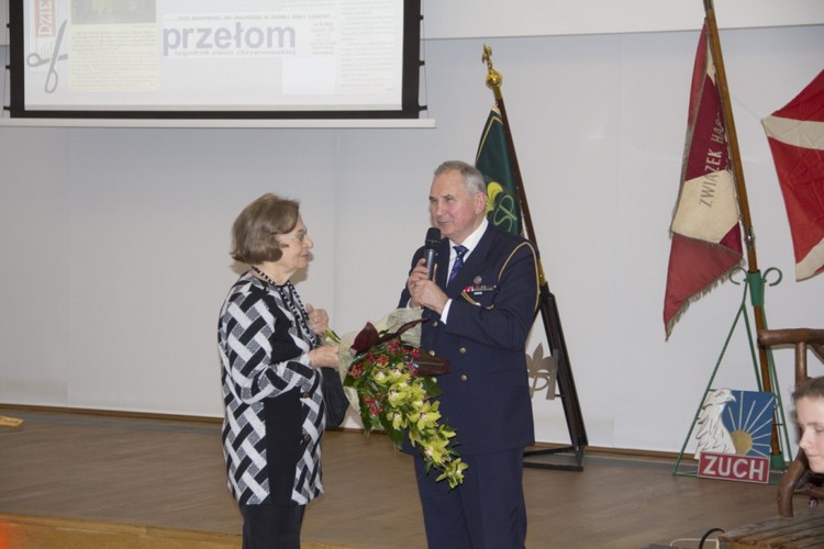 Wicedyrektor SP nr 116 pani Stanisława Zwolińska