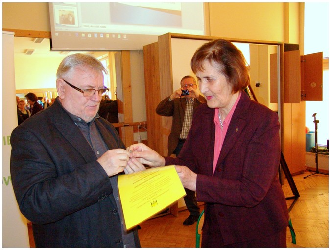 Druh hm. Andrzej Ziębliński i Druhna hm. Danuta Noszka-Leśniewska