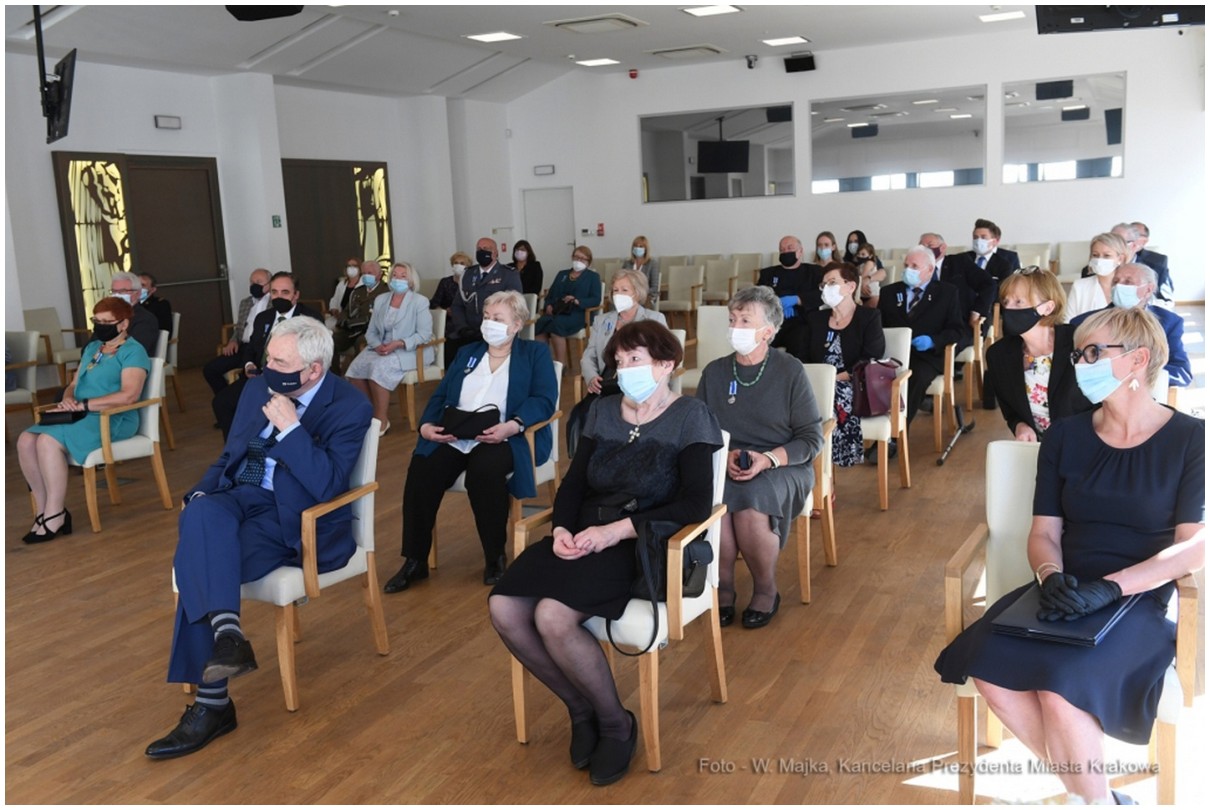 Uhonorowani przez Prezydenta Miasta Krakowa Odznaką „Honoris Gratia”